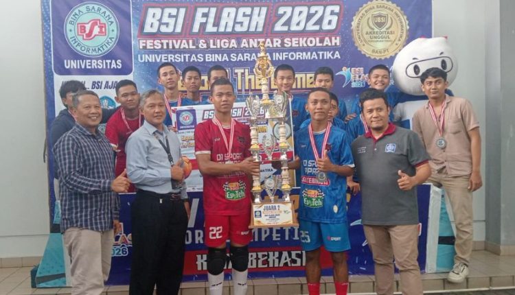 Mental Kuat, Permainan Matang! SMKN 2 Kota Bekasi Kokoh di Podium Juara 2 BSI Flash 2026