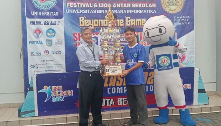 Mental Kuat, Permainan Matang! SMKN 2 Kota Bekasi Kokoh di Podium Juara 2 BSI Flash 2026
