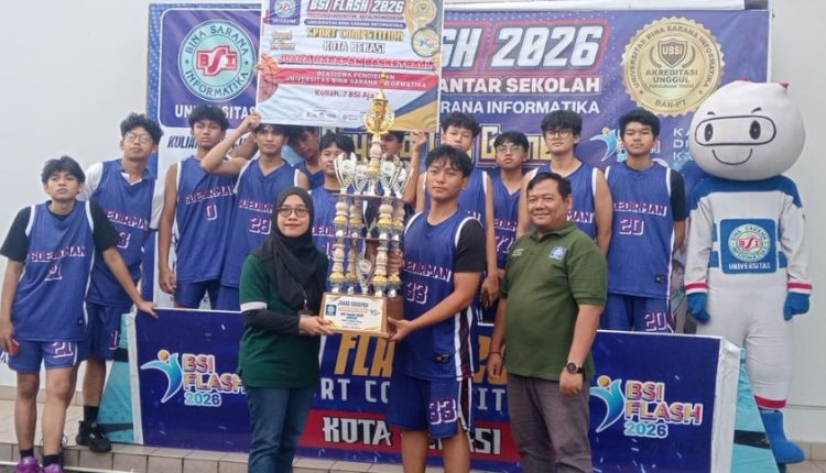 Chemistry Menguji, Prestasi Terbukti! Soedirman 1 Bekasi Amankan Juara Harapan Basket BSI Flash 2026