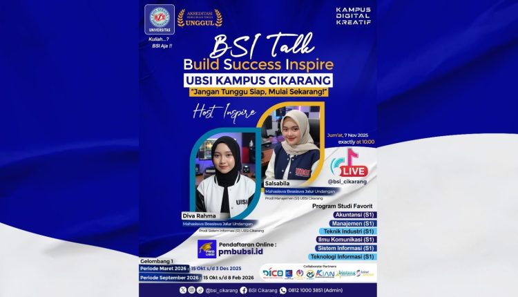 bsi talk ubsi cikarang