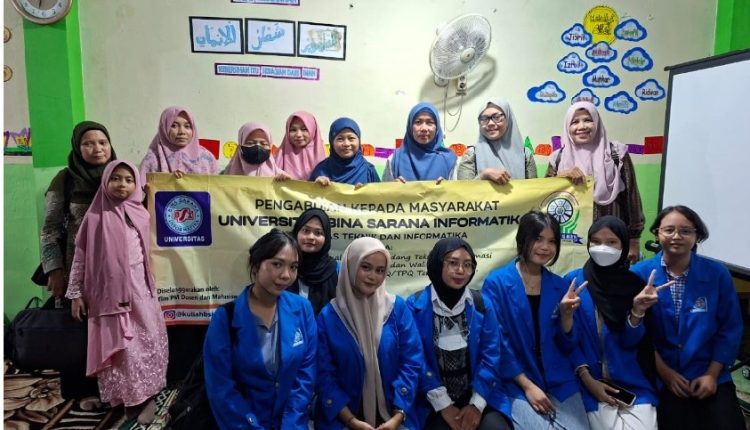 Dosen UBSI Latih Guru TPQ
