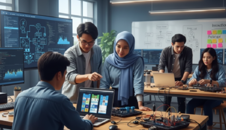 Mahasiswa UBSI Kampus Karawang Aktif Ciptakan Inovasi Digital melalui Kegiatan Kampus