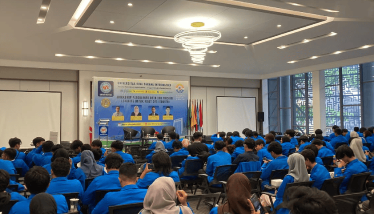 Suasana Workshop Pengolahan Data dan Machine Learning UBSI Kampus Jatiwaringin