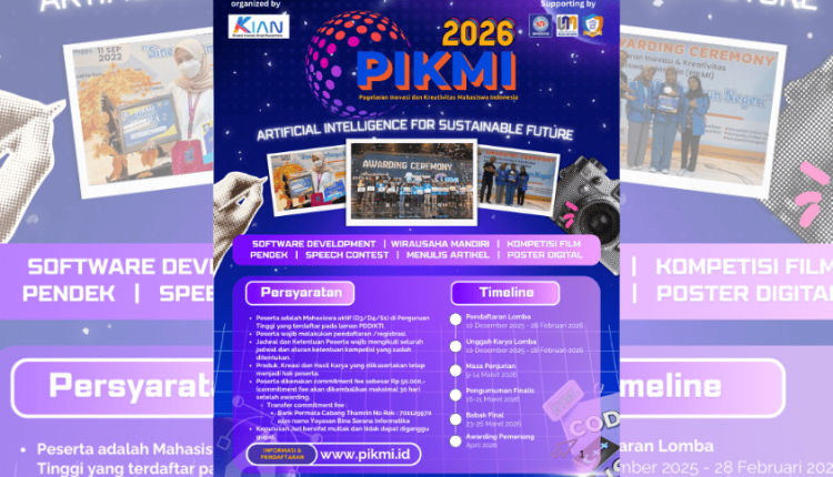 PIKMI 2026 Resmi Diluncurkan