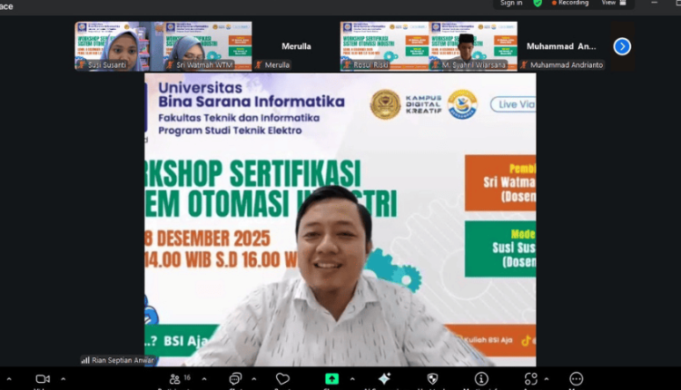 Workshop Sistem Otomasi Industri UBSI