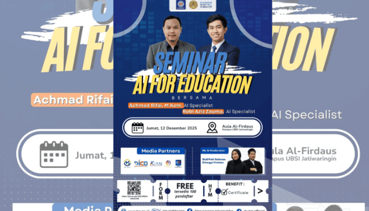 Seminar AI for Education UBSI