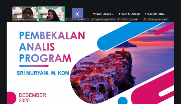 Workshop Pembekalan Sertifikasi Analis Program UBSI