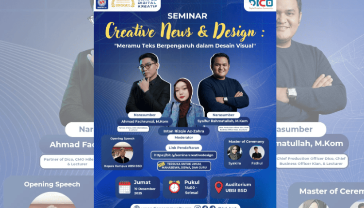 Praktisi DICO dan MileniaNews UBSI
