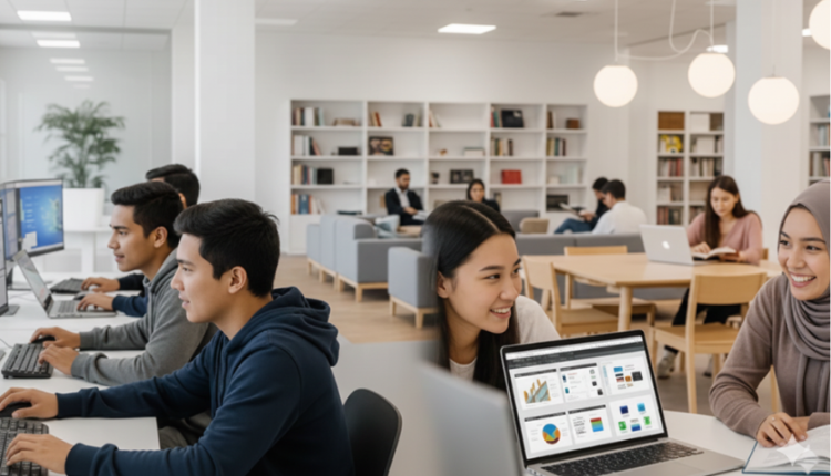 Laboratorium dan Perpustakaan UBSI