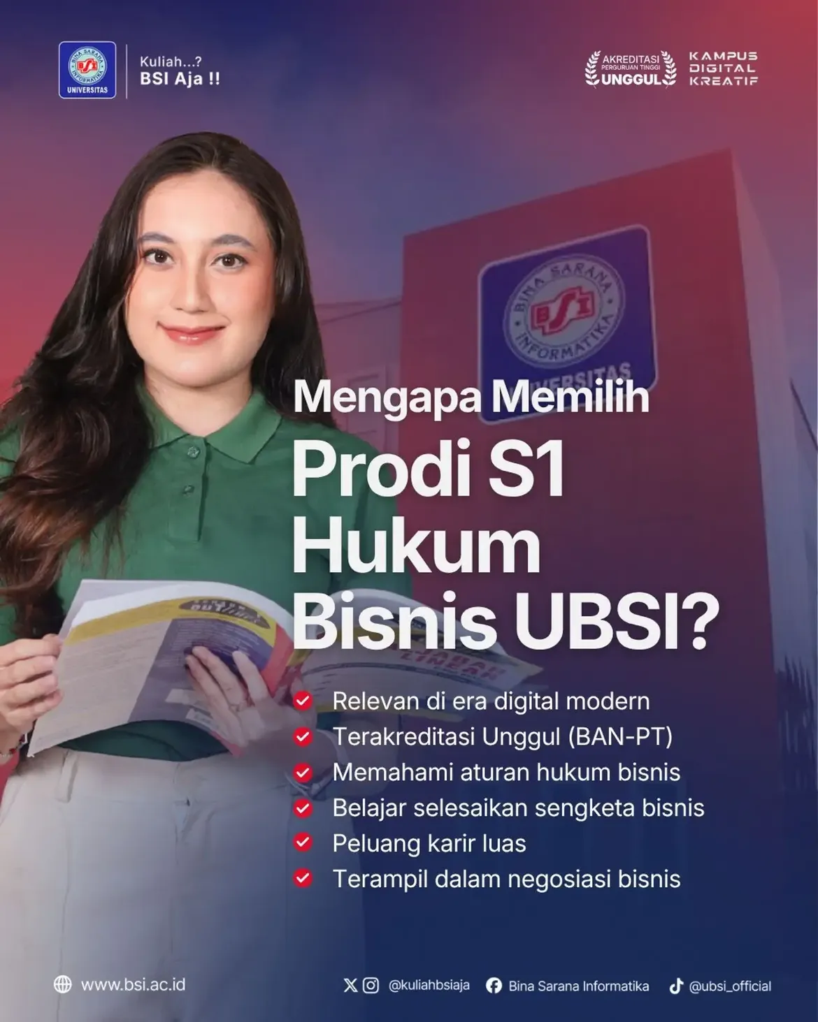 prodi hukum bisnis ubsi