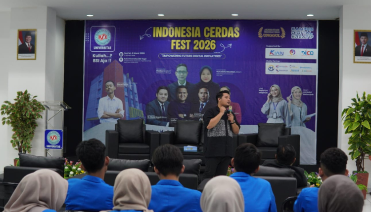 UBSI Kampus Tegal Bekali Mahasiswa Beasiswa Jadi Kreator Media Digital lewat INCERFEST 2026