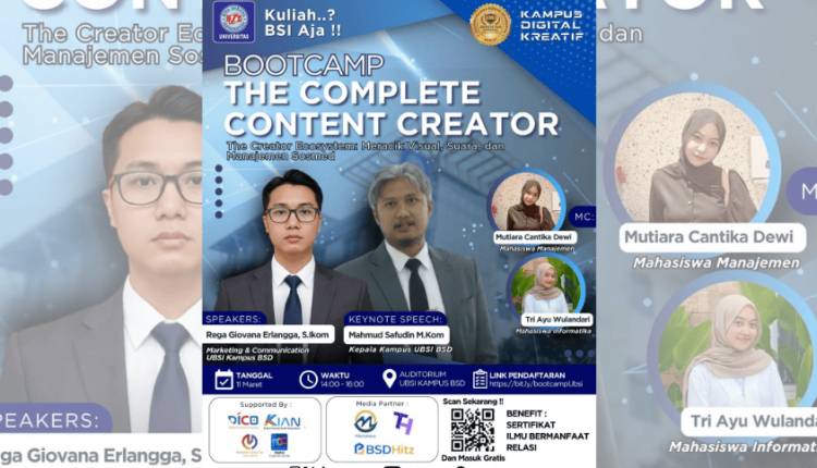 Bootcamp “The Complete Content Creator”
