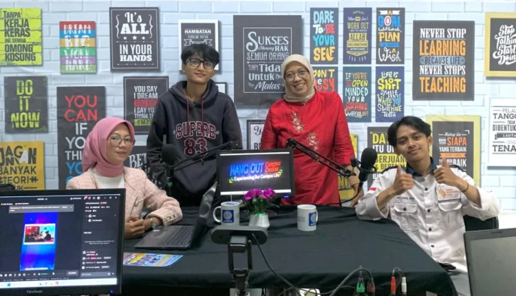 BEM UBSI Kampus Tasikmalaya Gelar Podcast Hangout Campus Online, Kupas Peran Organisasi Mahasiswa