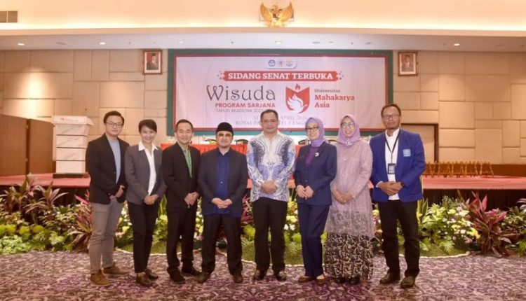 Rektor UBSI Hadiri Wisuda Universitas Mahakarya Asia dan Perkuat Kerja Sama Pendidikan