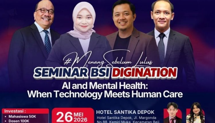AI Makin Canggih, UBSI Kampus Margonda Ajak Generasi Muda Peduli Kesehatan Mental