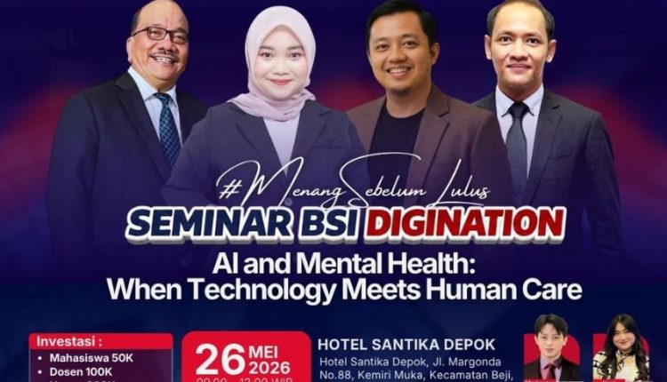 Tak Hanya Cerdas Digital, UBSI Kampus Margonda Ajak Generasi Muda Peduli Kesehatan Mental