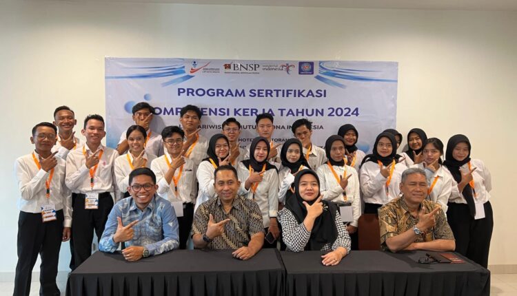 TUK Wisma UBSI Dipercaya LSP Mutu Wisata Gelar Uji Kompetensi Industri Perhotelan