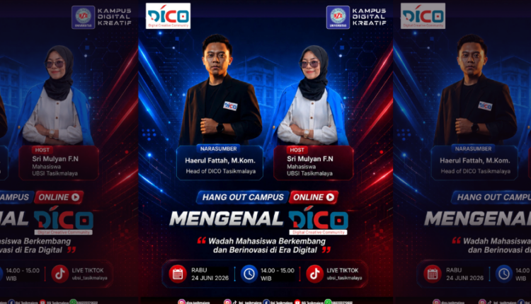 Hang Out Campus Online UBSI Kampus Tasikmalaya Siap Bekali Mahasiswa Hadapi Era Digital