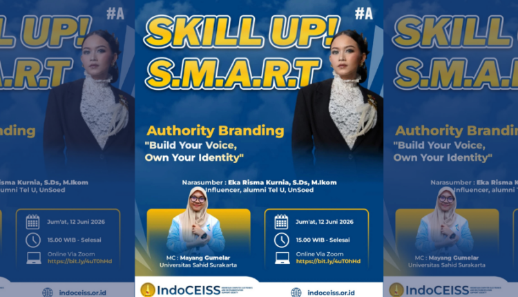 Mahasiswa UBSI Kampus Solo Jadi Panitia Webinar IndoCEISS Jawa Tengah, Asah Soft Skill di Era Digital