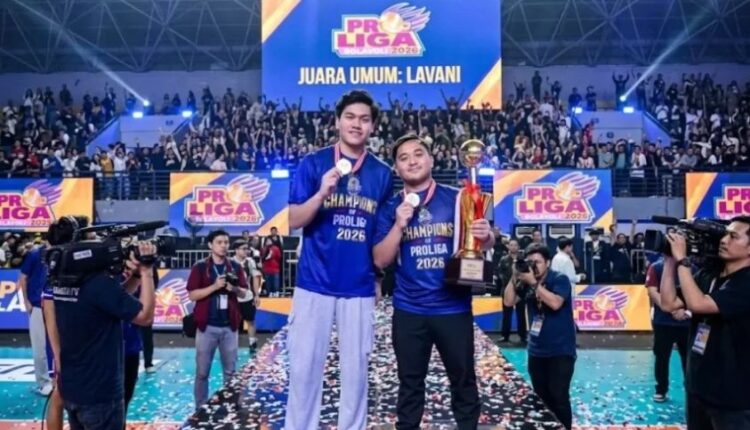 Dua Mahasiswa UBSI Berkontribusi Bawa Lavani Raih Juara 1 Proliga 2026