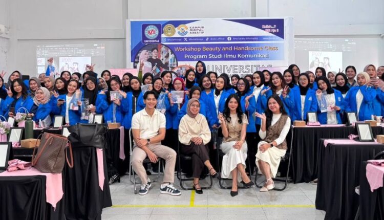 Mahasiswa Ilmu Komunikasi UBSI Antusias Ikuti Beauty and Handsome Class Bersama Mandom