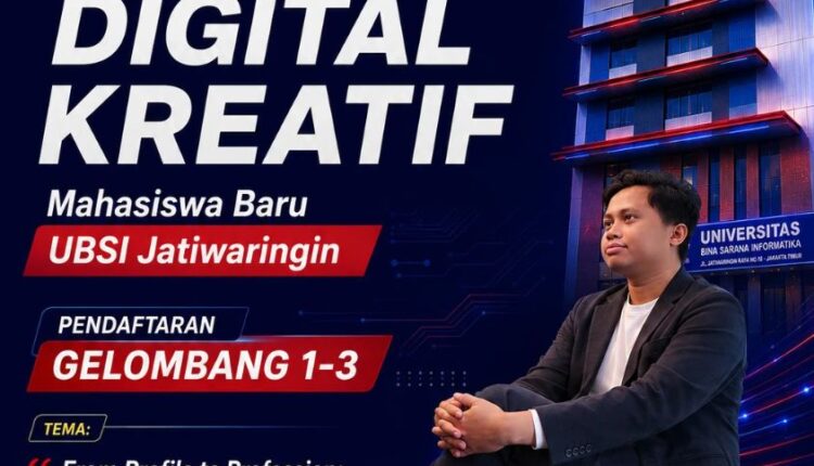 Workshop Digital Kreatif UBSI Kampus Jatiwaringin Bekali Mahasiswa Baru Bangun Personal Branding