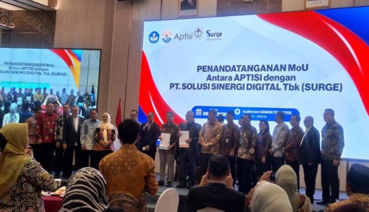 UBSI Hadiri MoU APTISI dan PT SURGE untuk Perkuat Transformasi Digital Perguruan Tinggi Swasta