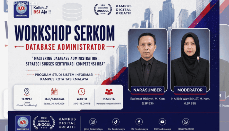Workshop Serkom Database Administrator