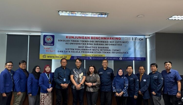 UBSI Jadi Rujukan SPMI, STTI NIIT Belajar Budaya Mutu