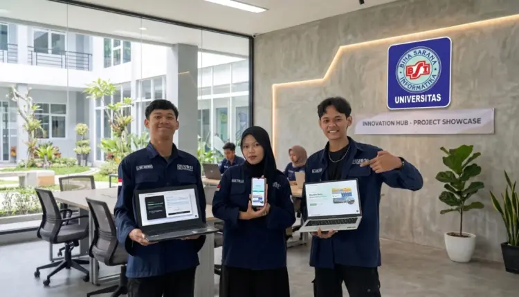 Mahasiswa UBSI Kampus Solo Presentasikan Fresh Tech di Seminar Nasional INOVATIF 2026