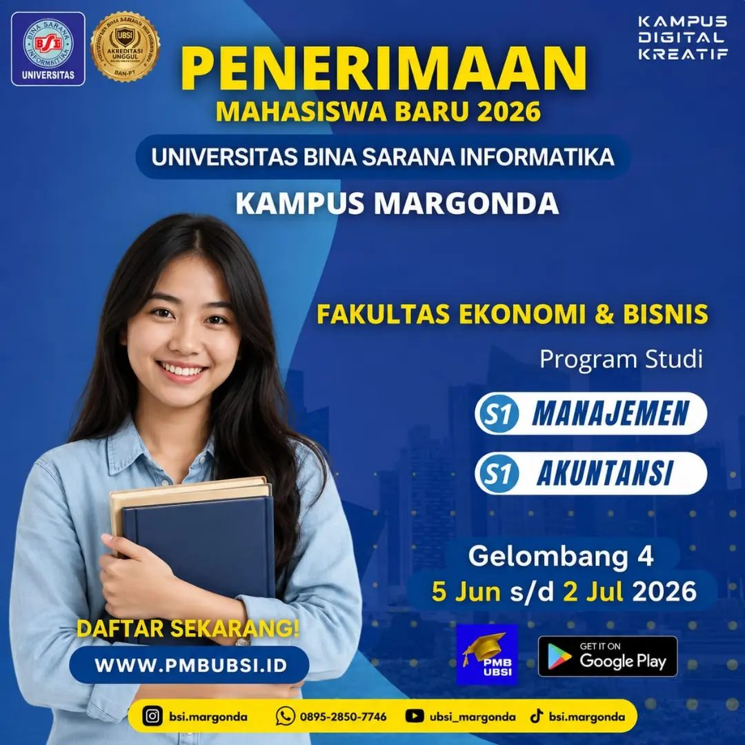 Rekomendasi universitas di Depok