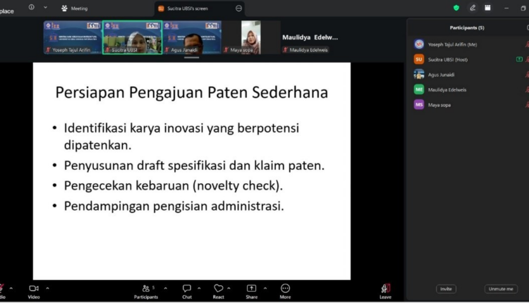 workshop sentra hki