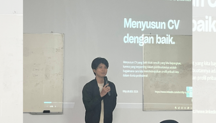 Ingin CV Dilirik HR? HIMSI UBSI Kampus Tegal Bagikan Strategi Menyusun CV Profesional