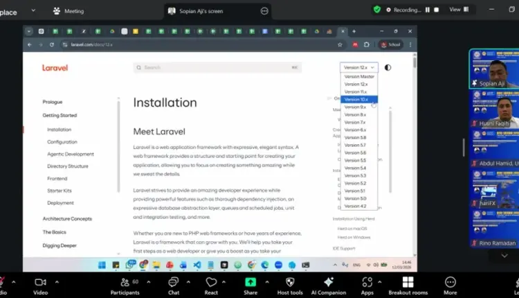 Workshop Laravel