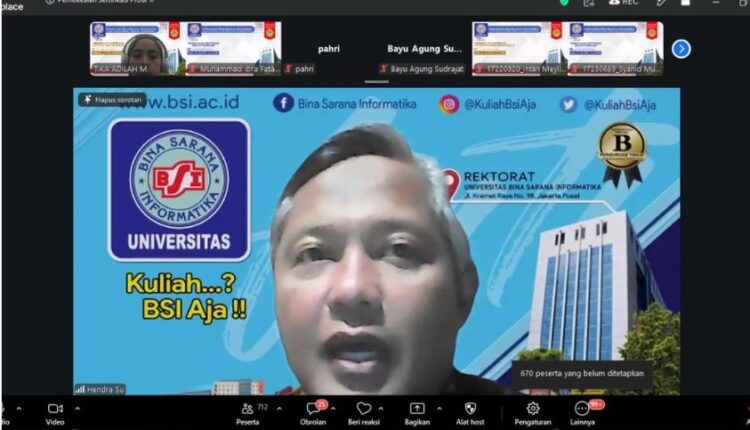 Prodi Teknologi Informasi UBSI Bekali Mahasiswa Hadapi Sertifikasi Program Analyst