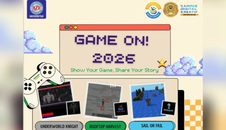 Mahasiswa RPL UBSI Siap Pamerkan Game Mobile Karya Sendiri di Game On! 2026