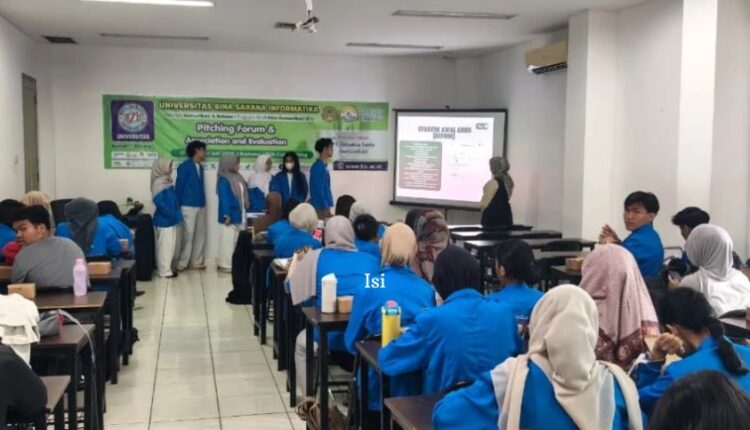 Apresiasi dan Evaluasi Jadi Penutup Pembelajaran Mahasiswa Prodi Ilmu Komunikasi UBSI Kampus Cengkareng