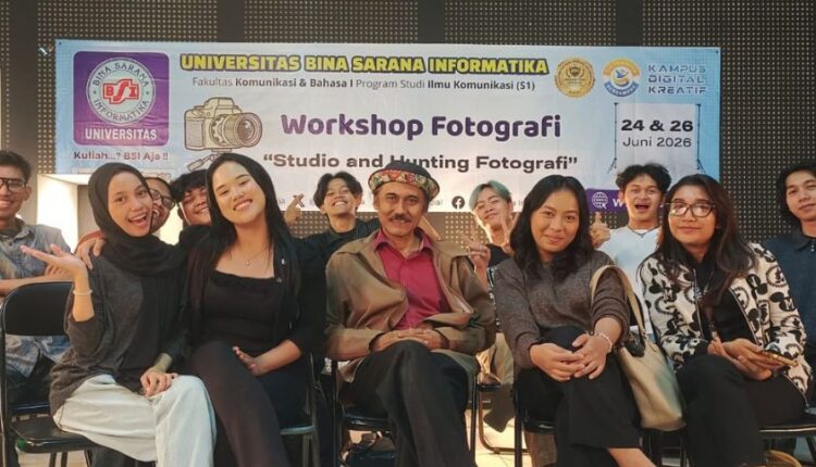 Prodi Ilmu Komunikasi UBSI Gandeng IPPA Cetak Fotografer Muda Profesional Lewat Workshop Intensif