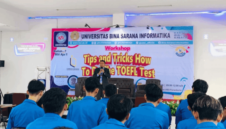 Workshop TOEFL UBSI