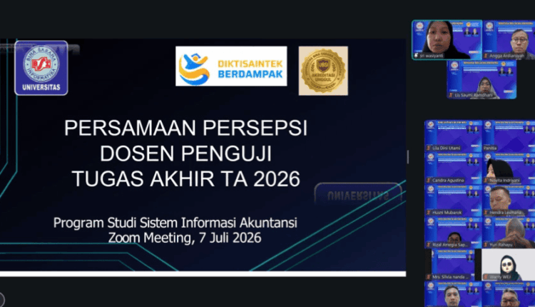 Persepsi dosen