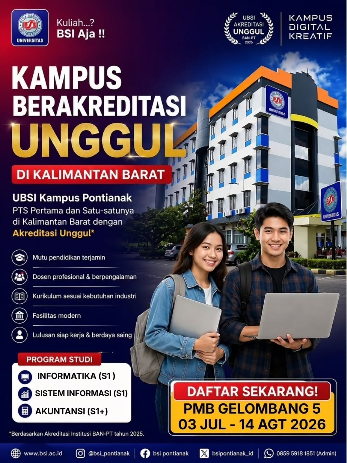 kampus unggul di pontianak