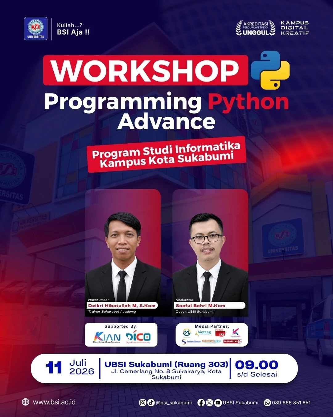 workshop programming python advance