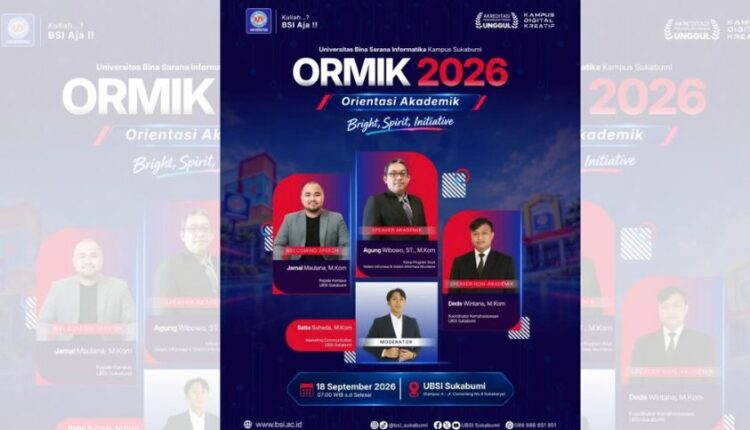 ORMIK 2026 UBSI Sukabumi Kenalkan Dunia Akademik dan Kehidupan Kampus