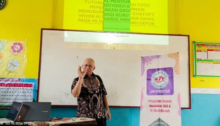 Pelatihan AI Guru dan Siswa di Depok