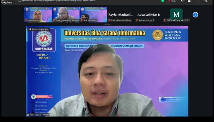 Sertifikasi Sistem Otomasi Industr