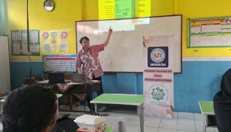 Dosen UBSI Latih Anak TPQ Darul Hikmah